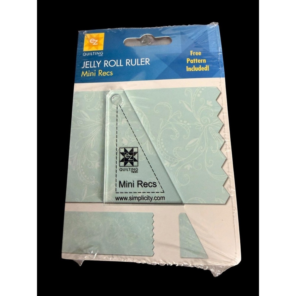 NEW EZ Quilting Jelly Roll Ruler  Mini Recs 882241
